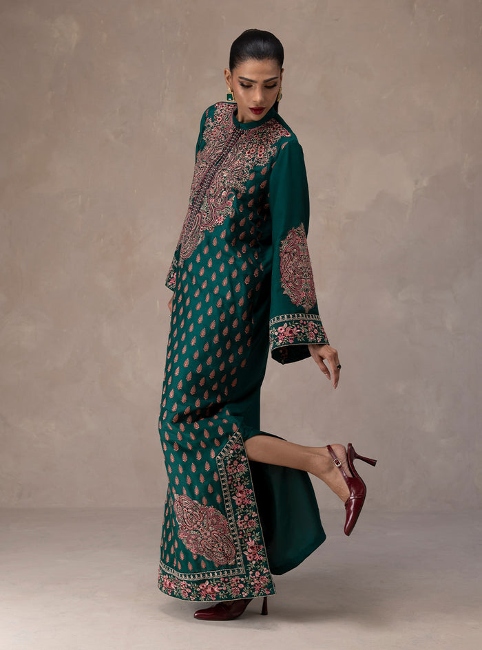 Zainab Chottani | Eid Edit 26 | Emerald Muse - by Libasekhas UK - Registered Vendor of : Zainab Chottani - 100% Original Designer Dress