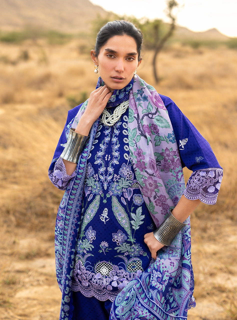 Zainab Chottani | Spring Summer Lawn 26 | Viola - by Libasekhas UK - Registered Vendor of : Zainab Chottani - 100% Original Designer Dress