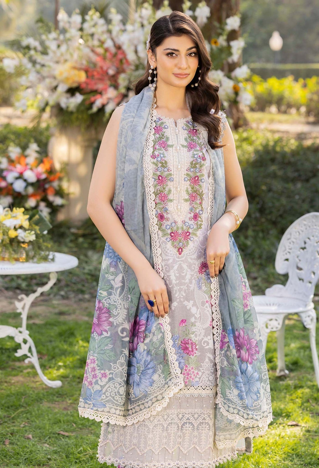 Adans Libas | Morzine Lawn 25 | MORZINE 07008 - by - Libasekhas UK - Registered Vendor of : Adans Libas - 100% Original Designer Dresss