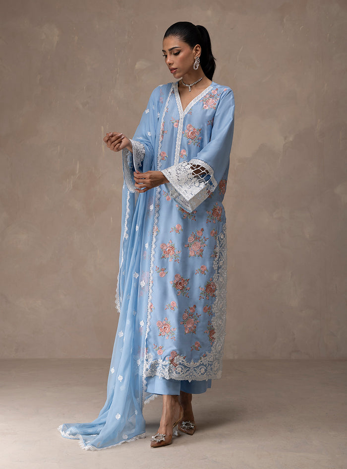 Zainab Chottani | Eid Edit 26 | Ice Flora - by Libasekhas UK - Registered Vendor of : Zainab Chottani - 100% Original Designer Dress