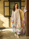 Roheenaz | Ethereal Bloom Lawn 25 | Liora - by - Libasekhas UK - Registered Vendor of : Roheenaz - 100% Original Designer Dresss