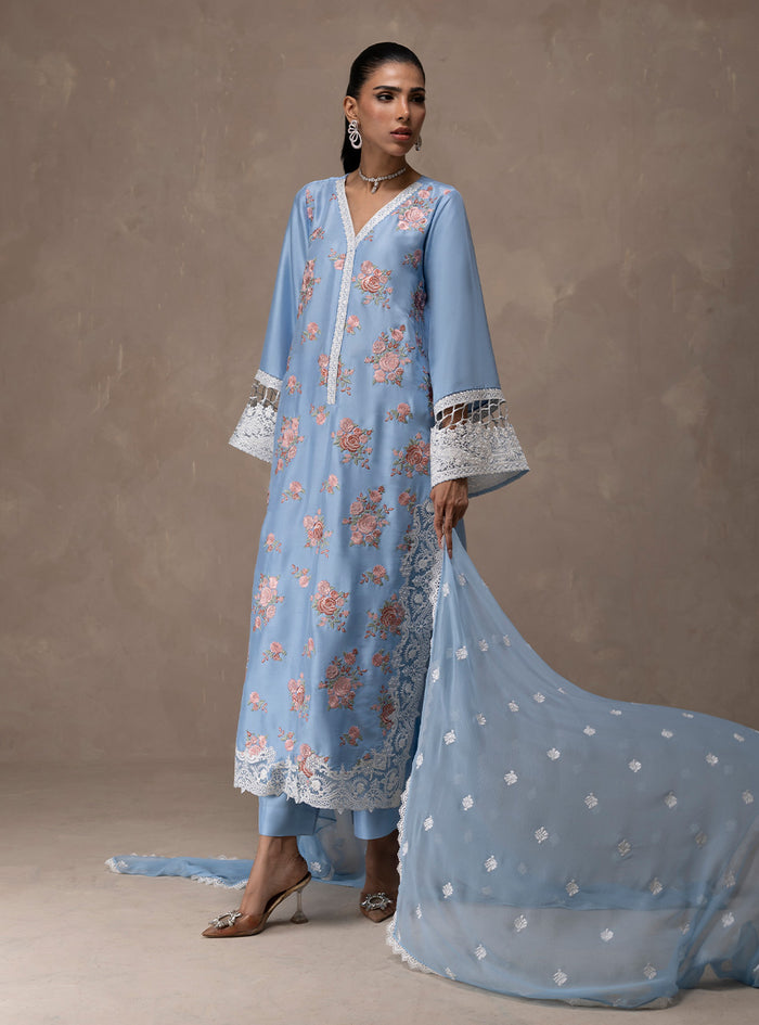 Zainab Chottani | Eid Edit 26 | Ice Flora - by Libasekhas UK - Registered Vendor of : Zainab Chottani - 100% Original Designer Dress