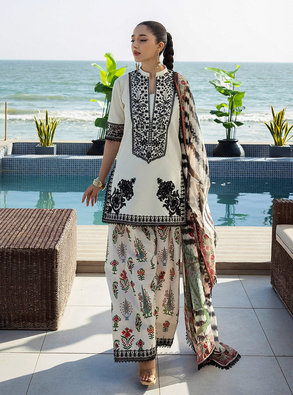 Zainab Chottani | Tahra Lawn 25 | Azureh - by - Libasekhas UK - Registered Vendor of : Zainab Chottani - 100% Original Designer Dresss
