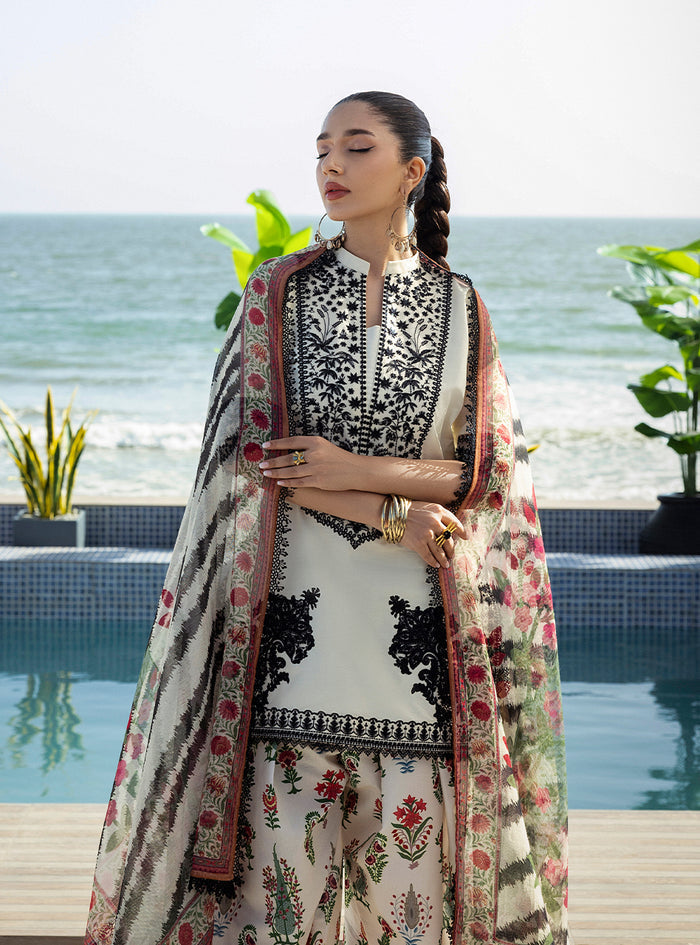 Zainab Chottani | Tahra Lawn 25 | Azureh - by - Libasekhas UK - Registered Vendor of : Zainab Chottani - 100% Original Designer Dresss