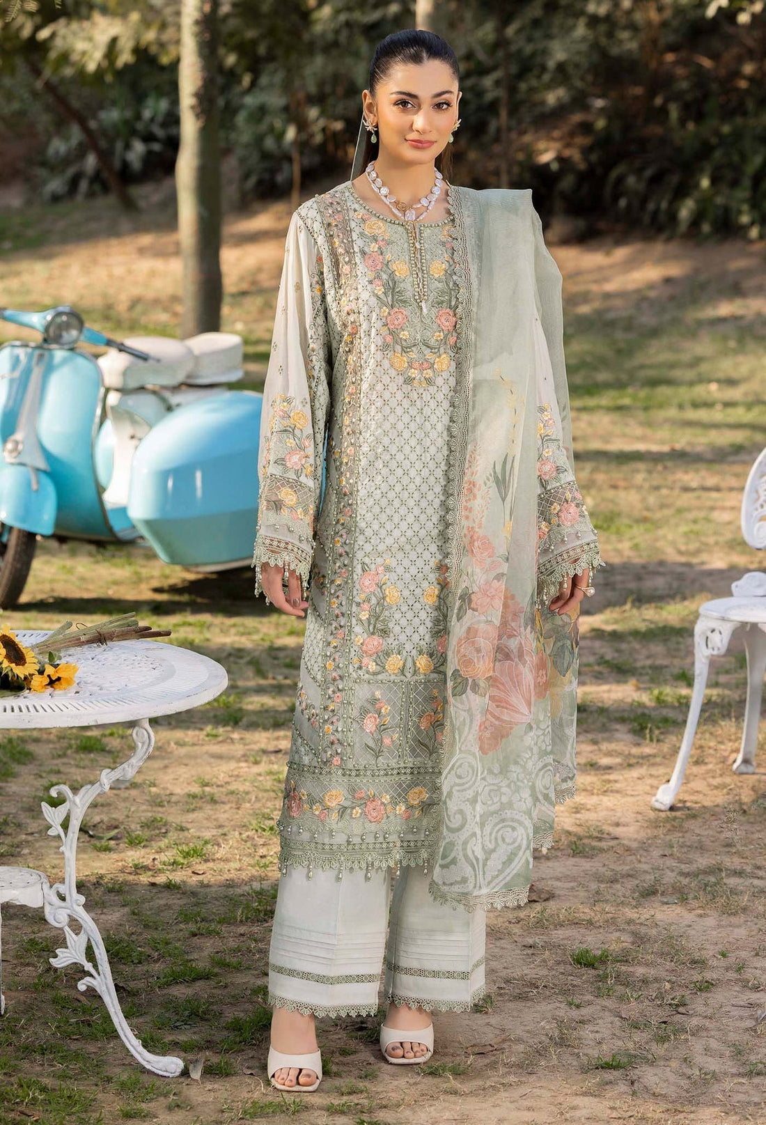 Adans Libas | Gul Rukh Lawn 25 | RUKH 2831 - by - Libasekhas UK - Registered Vendor of : Adans Libas - 100% Original Designer Dresss