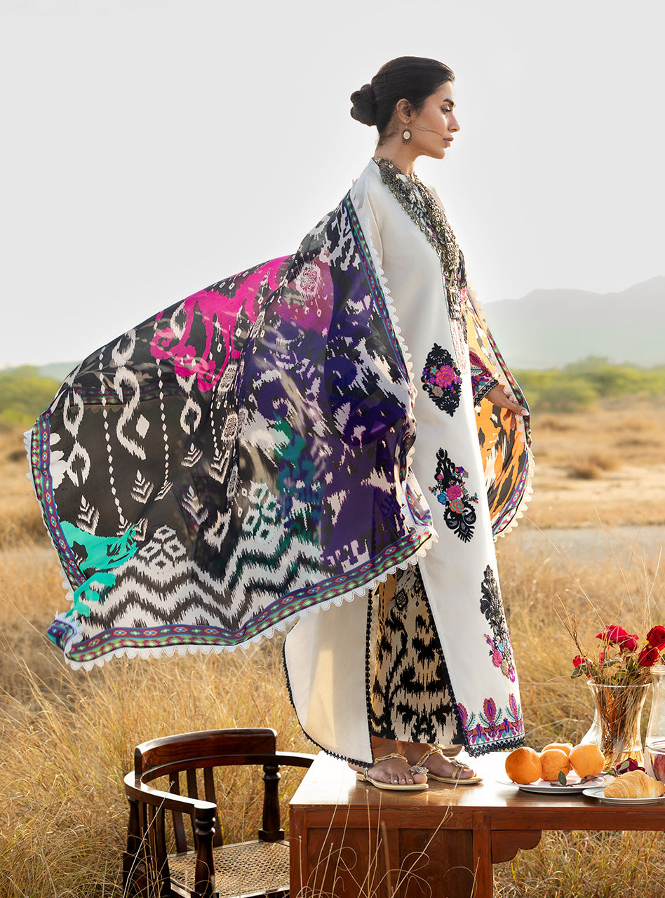 Zainab Chottani | Spring Summer Lawn 26 | Nivara 17 - by Libasekhas UK - Registered Vendor of : Zainab Chottani - 100% Original Designer Dress