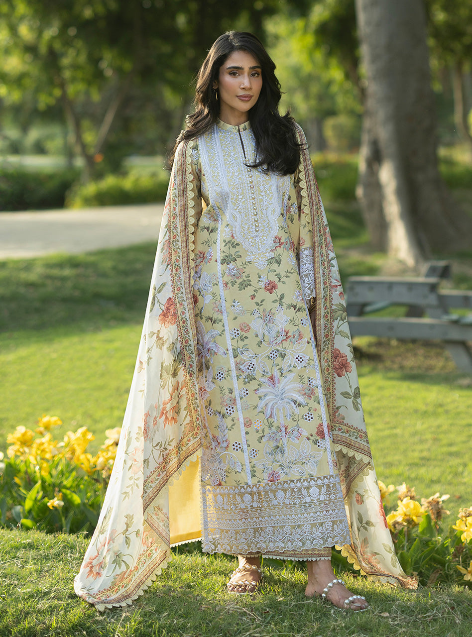 Zainab Chottani | Luxe Lawn 26 | Dune - 12 - by Libasekhas UK - Registered Vendor of : Zainab Chottani - 100% Original Designer Dress