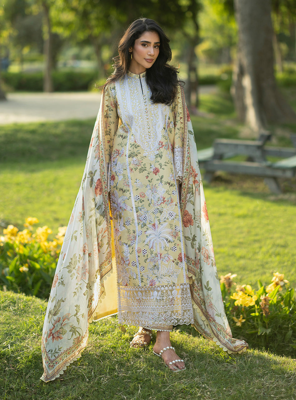 Zainab Chottani | Luxe Lawn 26 | Dune - 12 - by Libasekhas UK - Registered Vendor of : Zainab Chottani - 100% Original Designer Dress
