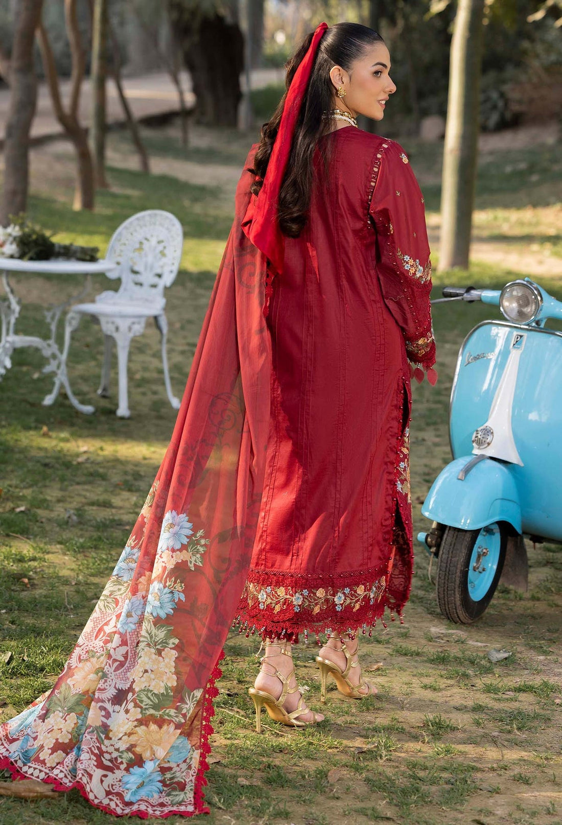 Adans Libas | Gul Rukh Lawn 25 | RUKH 2832 - by - Libasekhas UK - Registered Vendor of : Adans Libas - 100% Original Designer Dresss