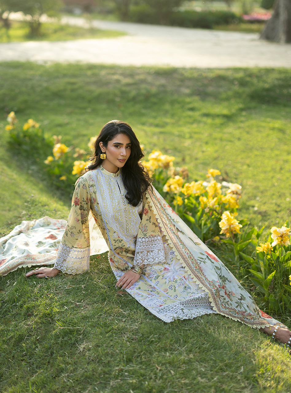 Zainab Chottani | Luxe Lawn 26 | Dune - 12 - by Libasekhas UK - Registered Vendor of : Zainab Chottani - 100% Original Designer Dress
