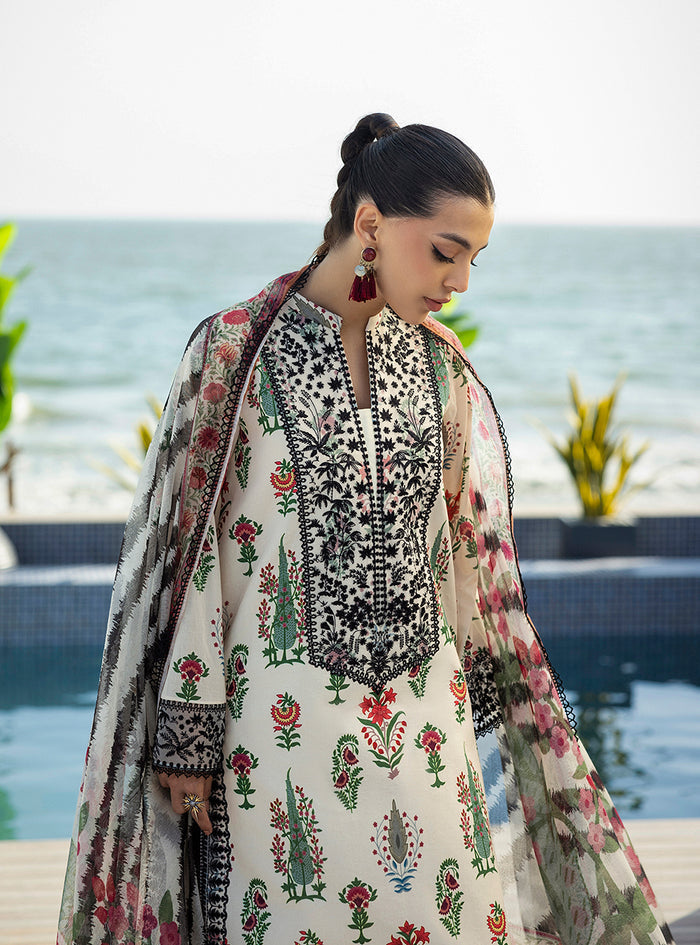 Zainab Chottani | Tahra Lawn 25 | Azureh - by - Libasekhas UK - Registered Vendor of : Zainab Chottani - 100% Original Designer Dresss