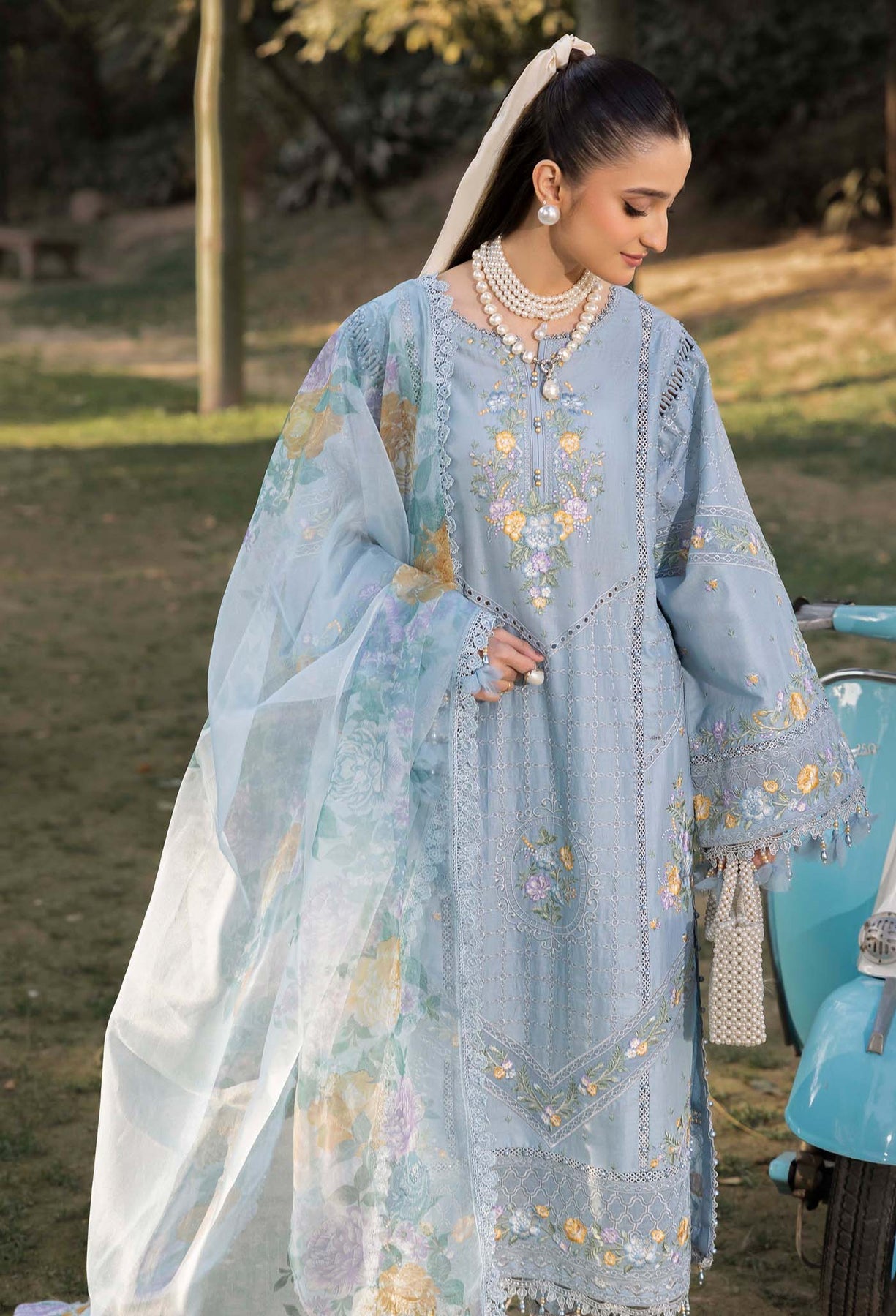 Adans Libas | Gul Rukh Lawn 25 | RUKH 2833 - by - Libasekhas UK - Registered Vendor of : Adans Libas - 100% Original Designer Dresss