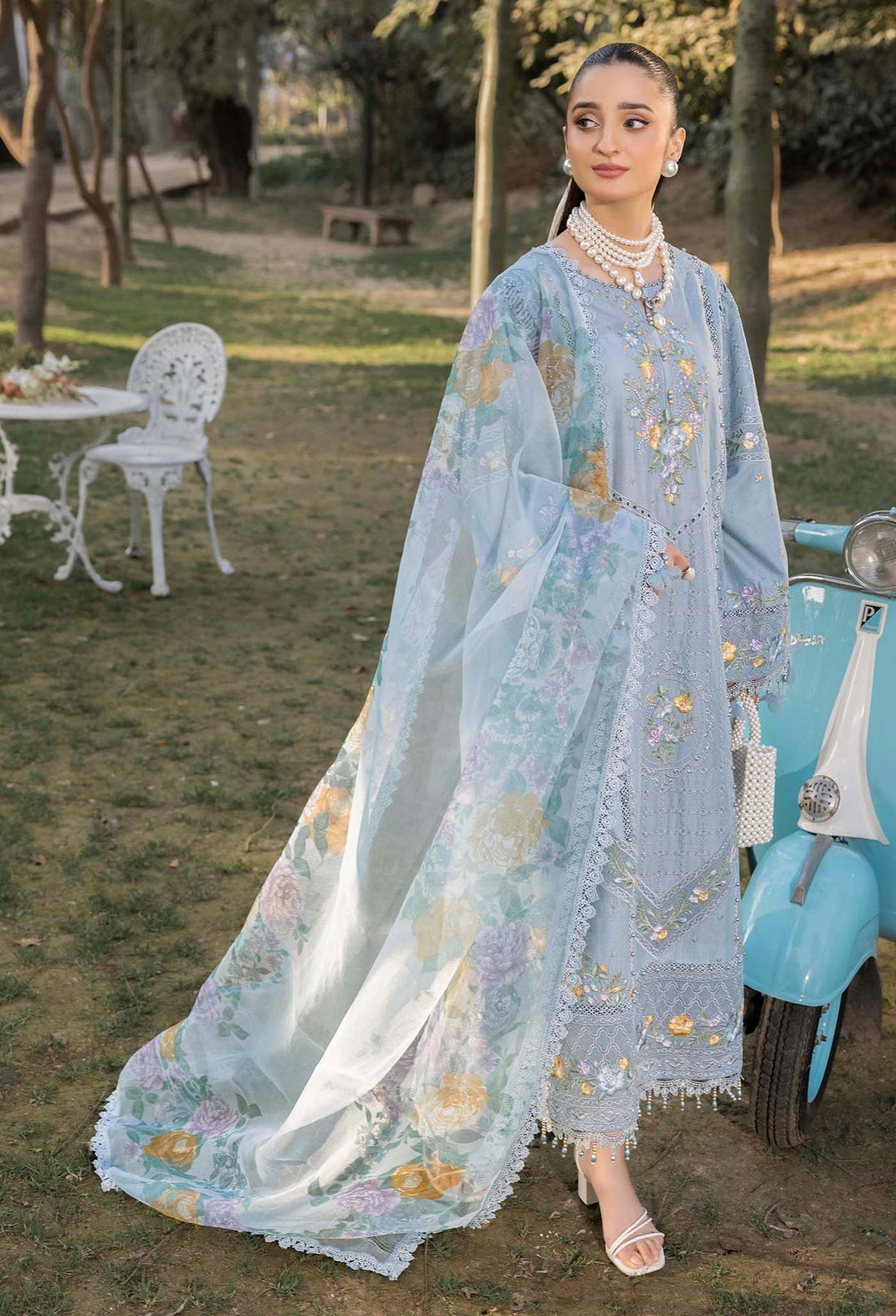 Adans Libas | Gul Rukh Lawn 25 | RUKH 2833 - by - Libasekhas UK - Registered Vendor of : Adans Libas - 100% Original Designer Dresss