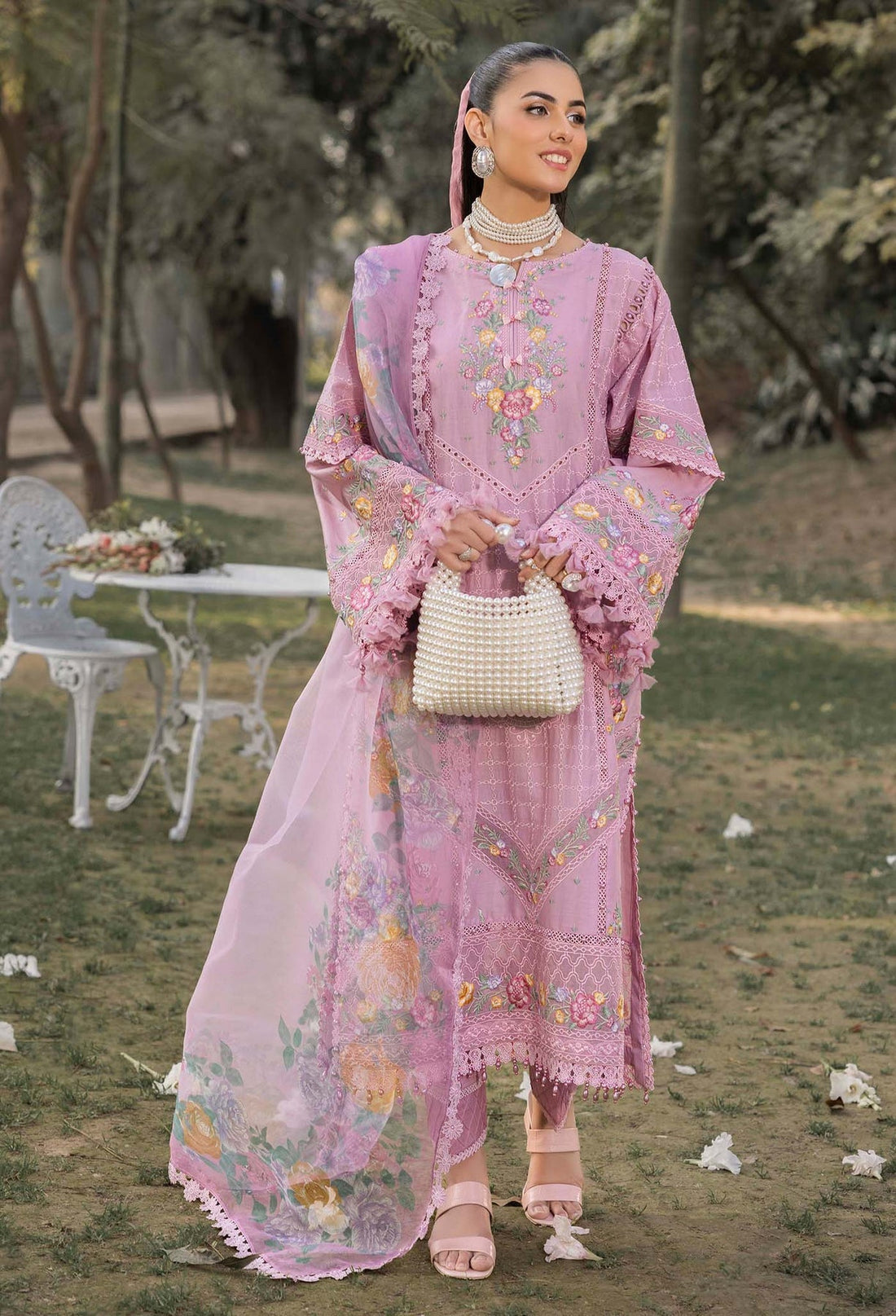 Adans Libas | Gul Rukh Lawn 25 | RUKH 2834 - by - Libasekhas UK - Registered Vendor of : Adans Libas - 100% Original Designer Dresss