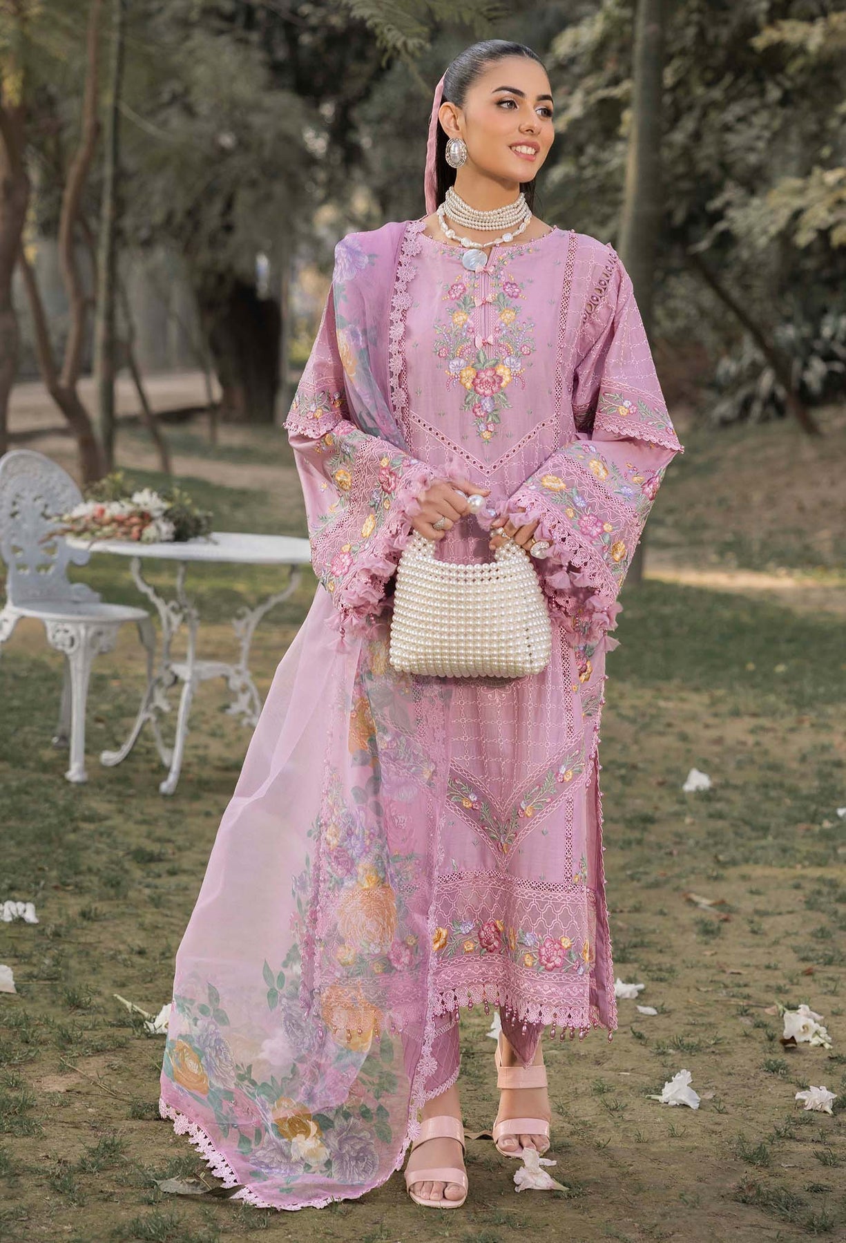 Adans Libas | Gul Rukh Lawn 25 | RUKH 2834 - by - Libasekhas UK - Registered Vendor of : Adans Libas - 100% Original Designer Dresss