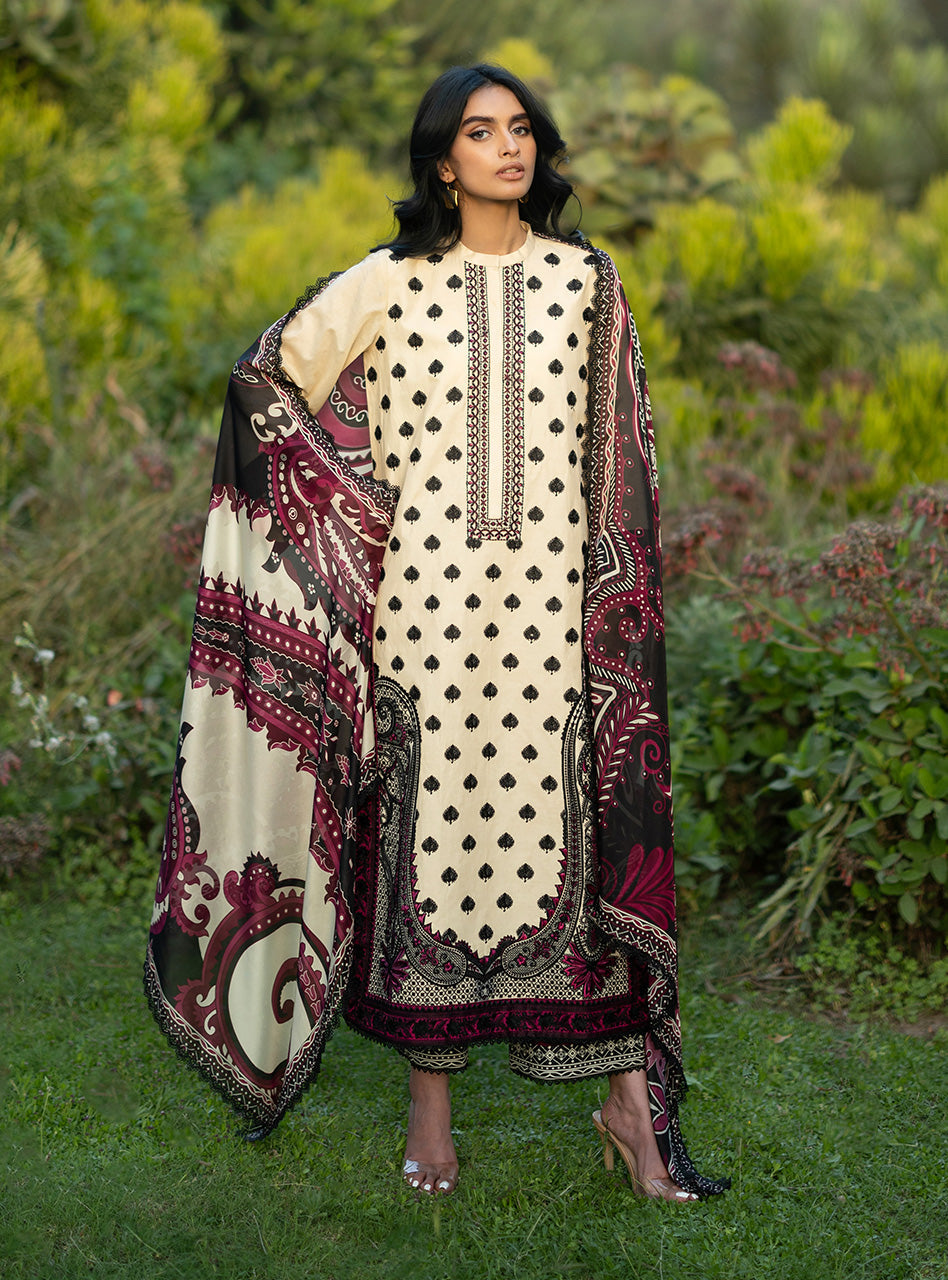 Zainab Chottani | Luxe Lawn 26 | Nour - 09 - by Libasekhas UK - Registered Vendor of : Zainab Chottani - 100% Original Designer Dress