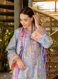 Roheenaz | Ethereal Bloom Lawn 25 |Florien - by - Libasekhas UK - Registered Vendor of : Roheenaz - 100% Original Designer Dresss