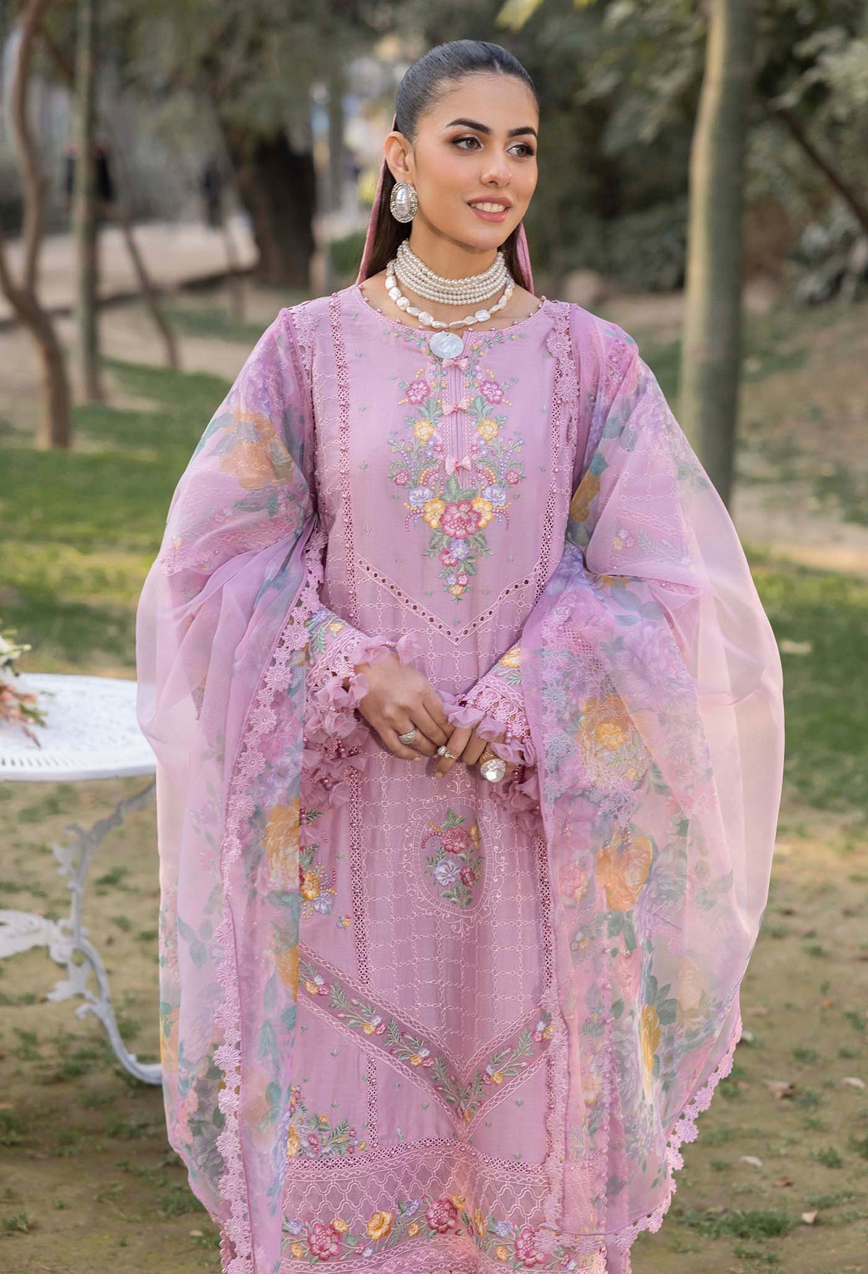 Adans Libas | Gul Rukh Lawn 25 | RUKH 2834 - by - Libasekhas UK - Registered Vendor of : Adans Libas - 100% Original Designer Dresss