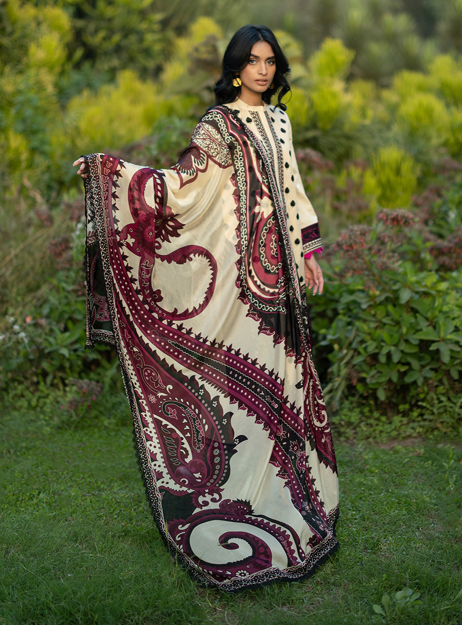 Zainab Chottani | Luxe Lawn 26 | Nour - 09 - by Libasekhas UK - Registered Vendor of : Zainab Chottani - 100% Original Designer Dress