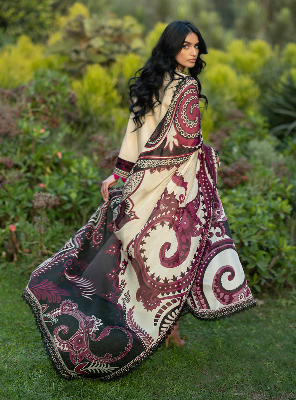 Zainab Chottani | Luxe Lawn 26 | Nour - 09 - by Libasekhas UK - Registered Vendor of : Zainab Chottani - 100% Original Designer Dress