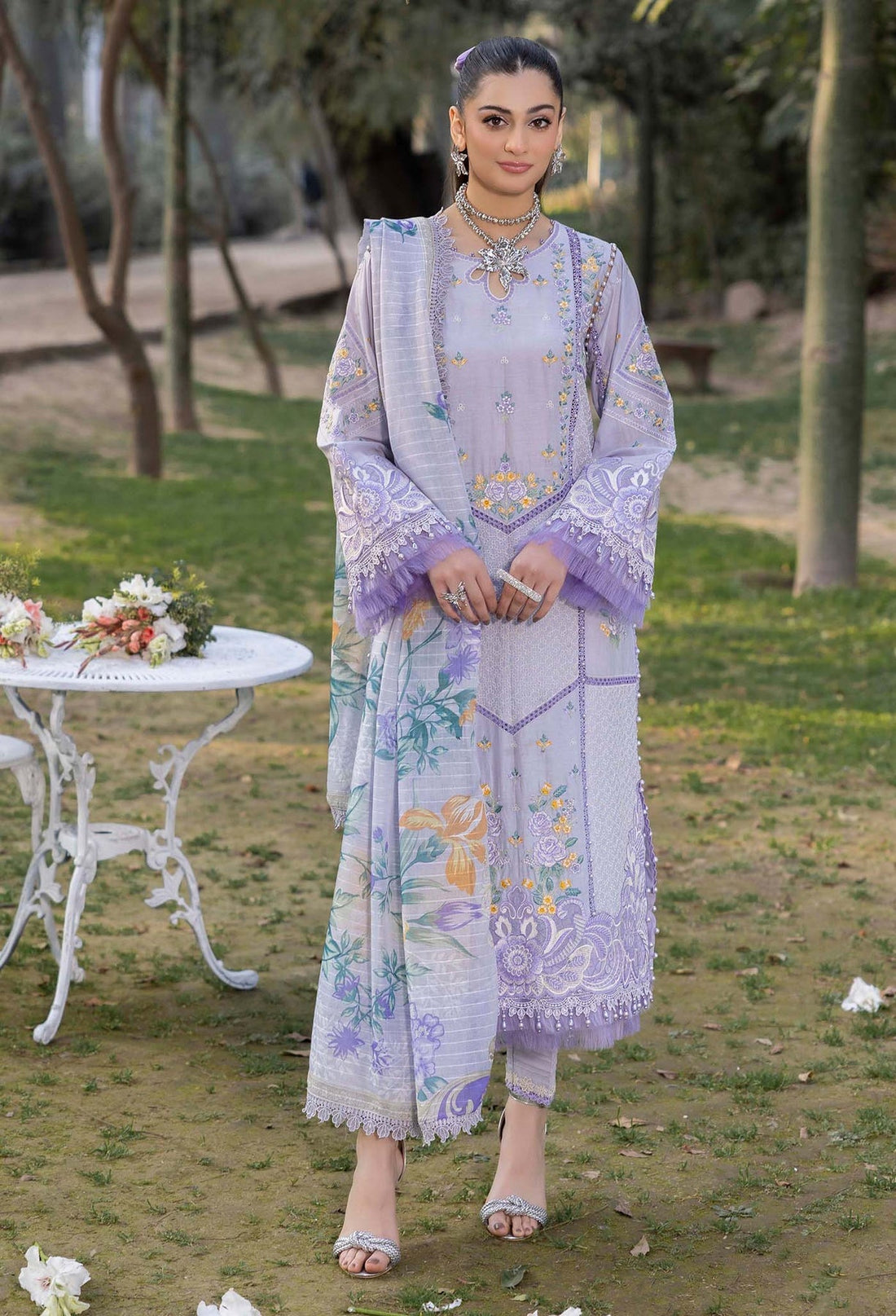 Adans Libas | Gul Rukh Lawn 25 | RUKH 2835 - by - Libasekhas UK - Registered Vendor of : Adans Libas - 100% Original Designer Dresss