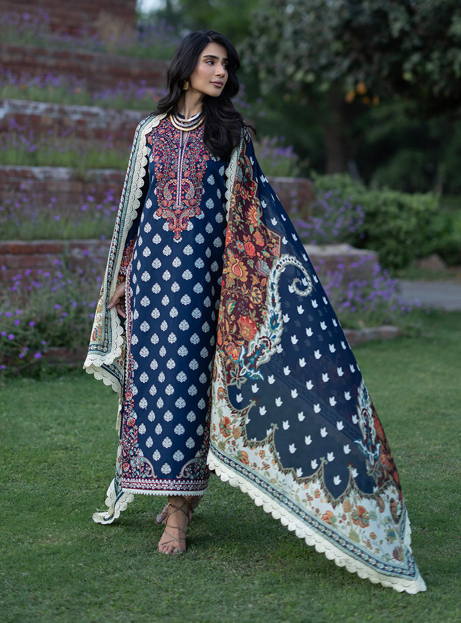 Zainab Chottani | Luxe Lawn 26 | Mesa - 08 - by Libasekhas UK - Registered Vendor of : Zainab Chottani - 100% Original Designer Dress