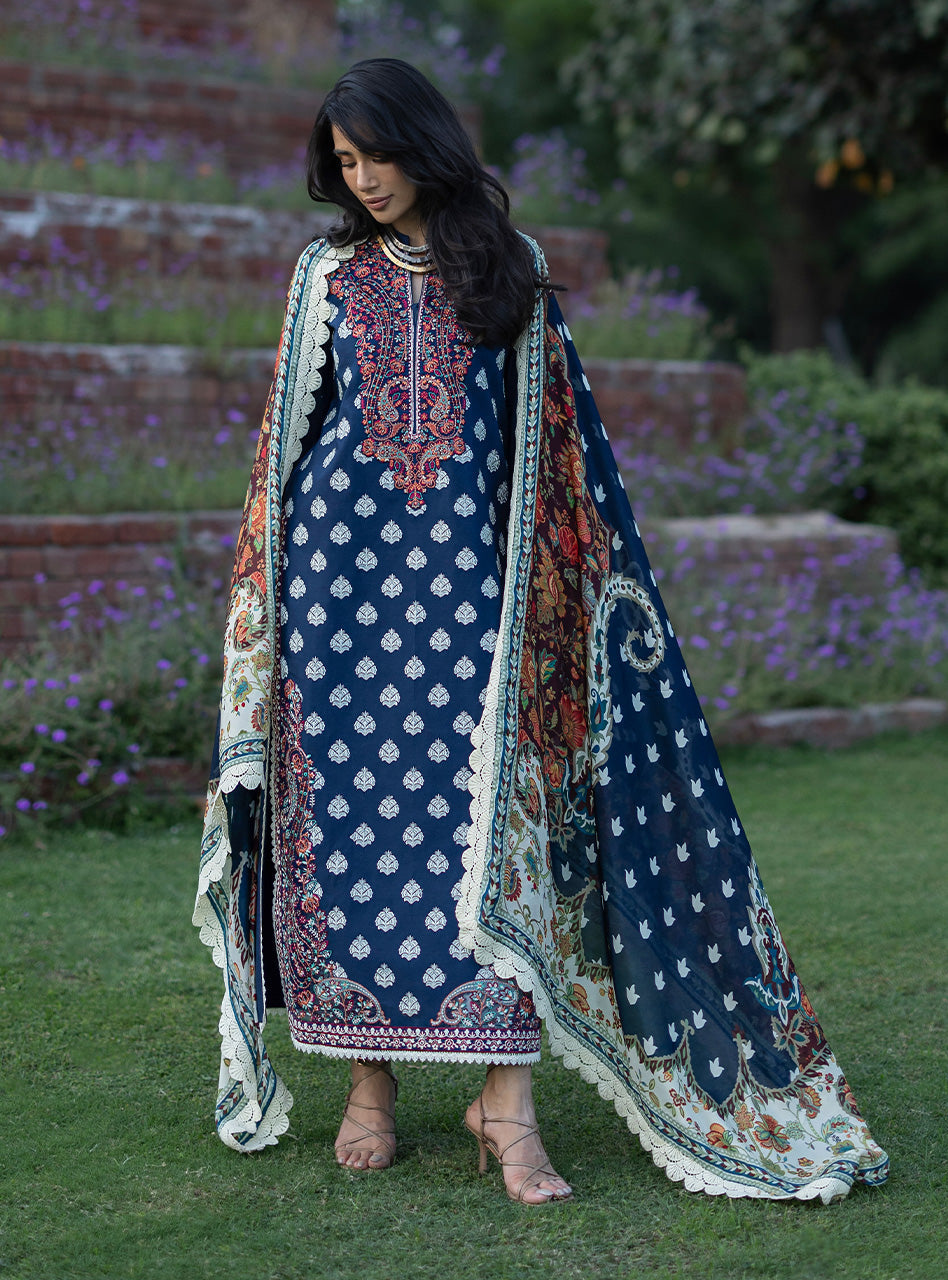 Zainab Chottani | Luxe Lawn 26 | Mesa - 08 - by Libasekhas UK - Registered Vendor of : Zainab Chottani - 100% Original Designer Dress