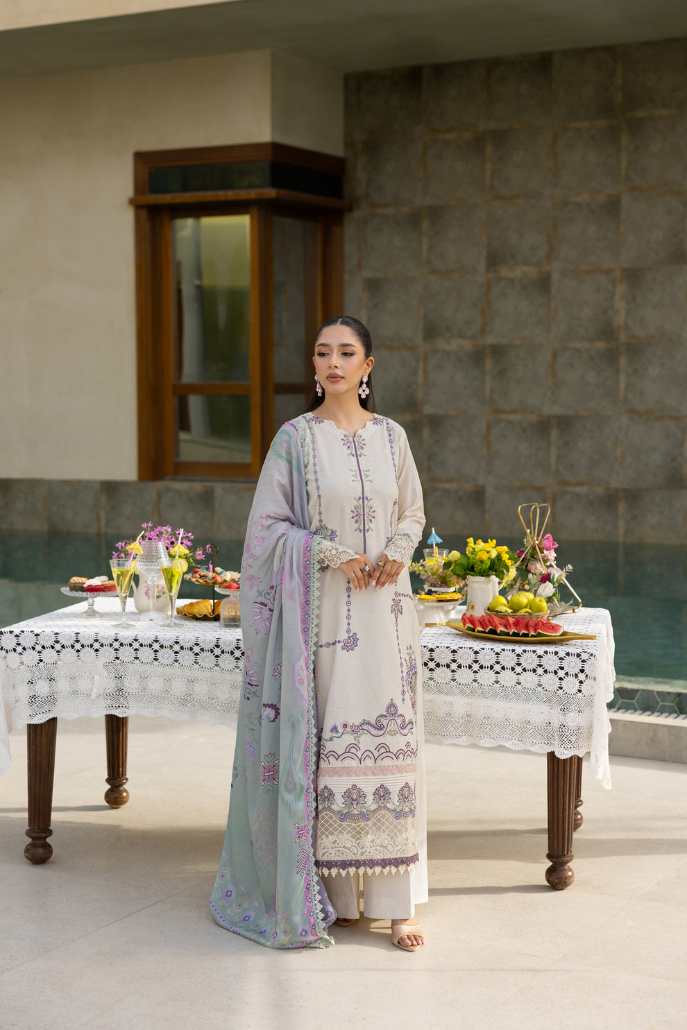 Florent | Eid Collection | FEF - 8B - by - Libasekhas UK - Registered Vendor of : Florent - 100% Original Designer Dresss