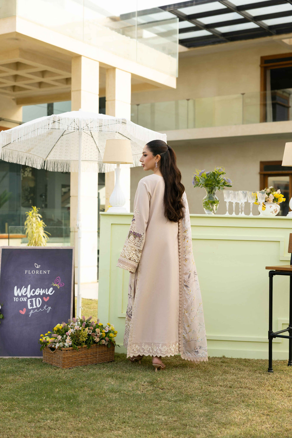 Florent | Eid Collection | FEF - 6A - by - Libasekhas UK - Registered Vendor of : Florent - 100% Original Designer Dresss