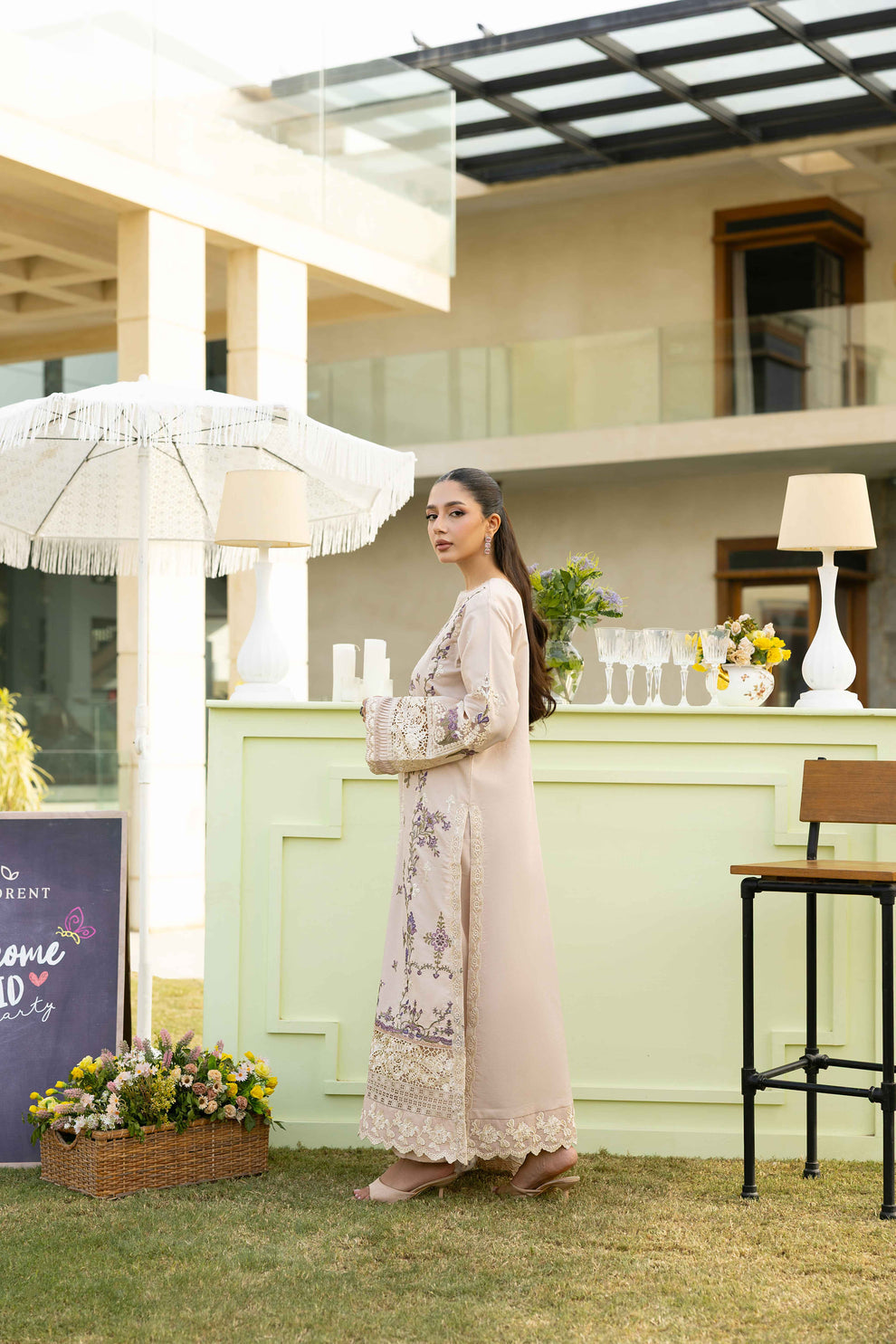 Florent | Eid Collection | FEF - 6A - by - Libasekhas UK - Registered Vendor of : Florent - 100% Original Designer Dresss