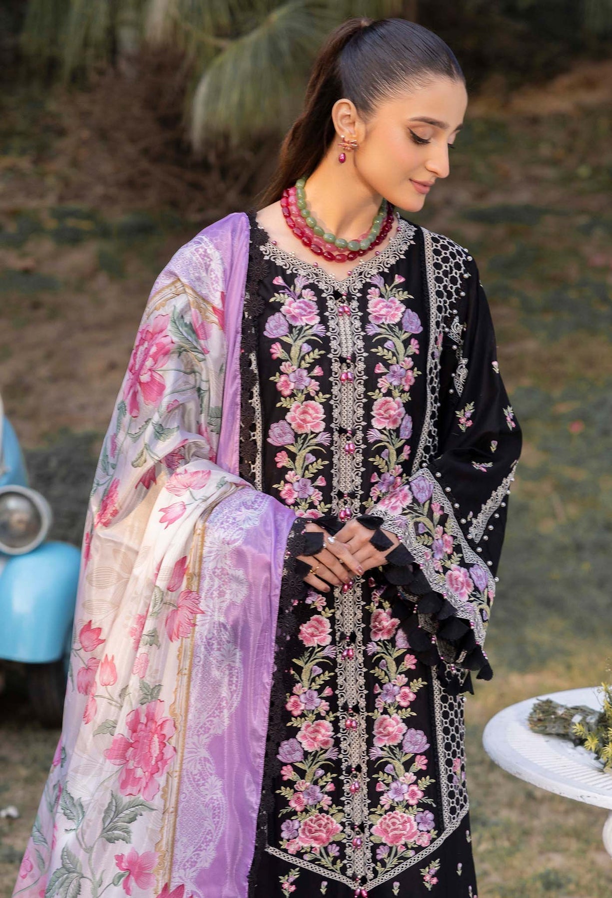Adans Libas | Gul Rukh Lawn 25 | RUKH 2837 - by - Libasekhas UK - Registered Vendor of : Adans Libas - 100% Original Designer Dresss