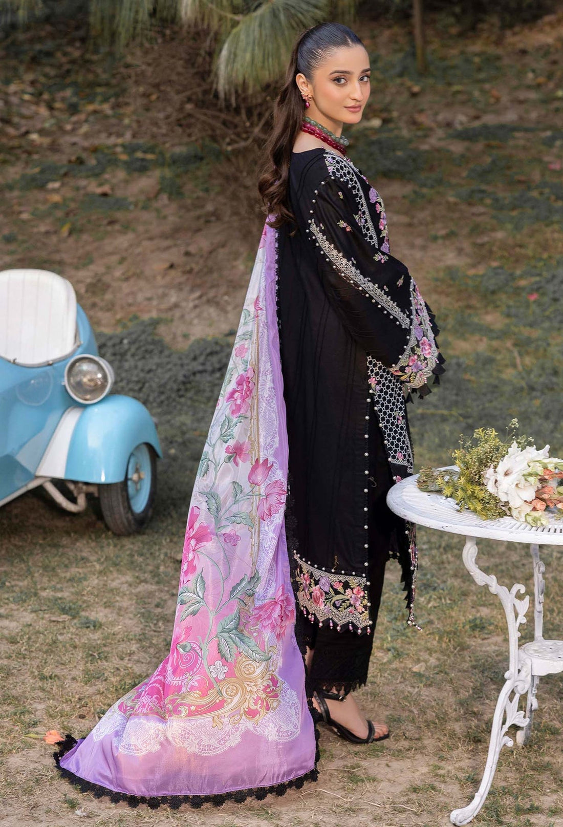 Adans Libas | Gul Rukh Lawn 25 | RUKH 2837 - by - Libasekhas UK - Registered Vendor of : Adans Libas - 100% Original Designer Dresss