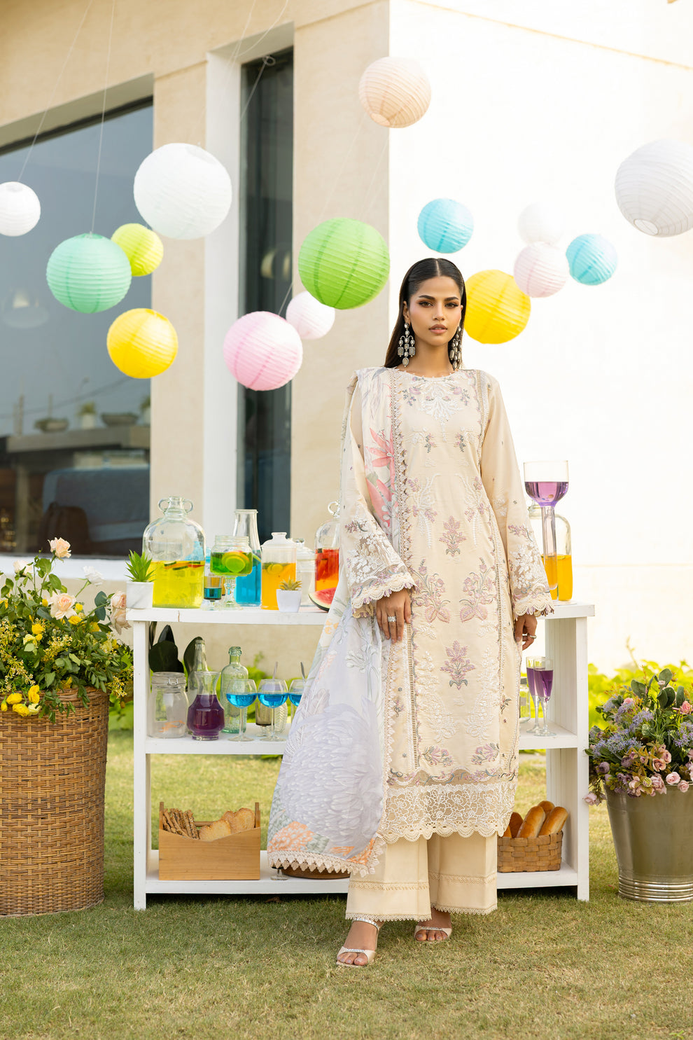 Florent | Eid Collection | FEF - 3B - by - Libasekhas UK - Registered Vendor of : Florent - 100% Original Designer Dresss