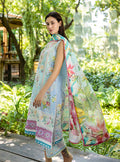 Roheenaz | Ethereal Bloom Lawn 25 | Mistelle - by - Libasekhas UK - Registered Vendor of : Roheenaz - 100% Original Designer Dresss