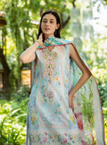 Roheenaz | Ethereal Bloom Lawn 25 | Mistelle - by - Libasekhas UK - Registered Vendor of : Roheenaz - 100% Original Designer Dresss