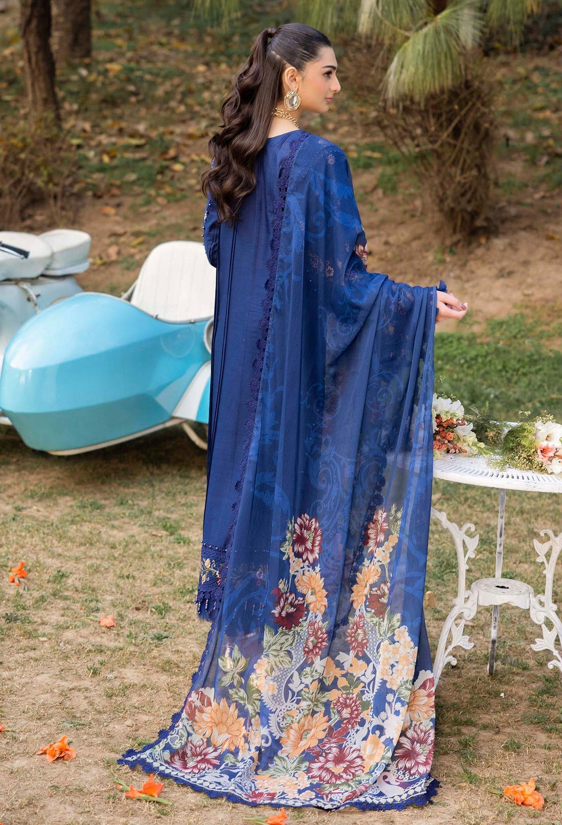 Adans Libas | Gul Rukh Lawn 25 | RUKH 2839 - by - Libasekhas UK - Registered Vendor of : Adans Libas - 100% Original Designer Dresss