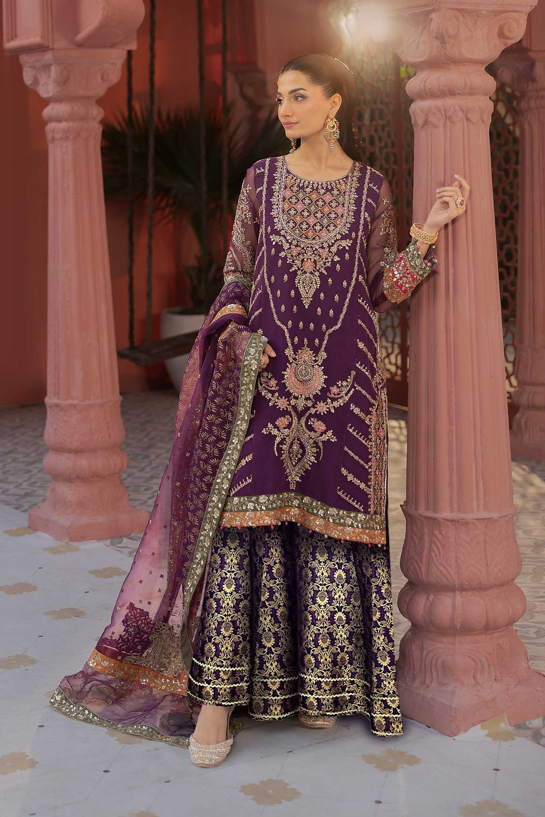 Maria B | Formal Wears | SF-EF25-28 - by - Libasekhas UK - Registered Vendor of : Maria B - 100% Original Designer Dresss
