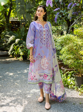Roheenaz | Ethereal Bloom Lawn 25 | Meliora - by - Libasekhas UK - Registered Vendor of : Roheenaz - 100% Original Designer Dresss