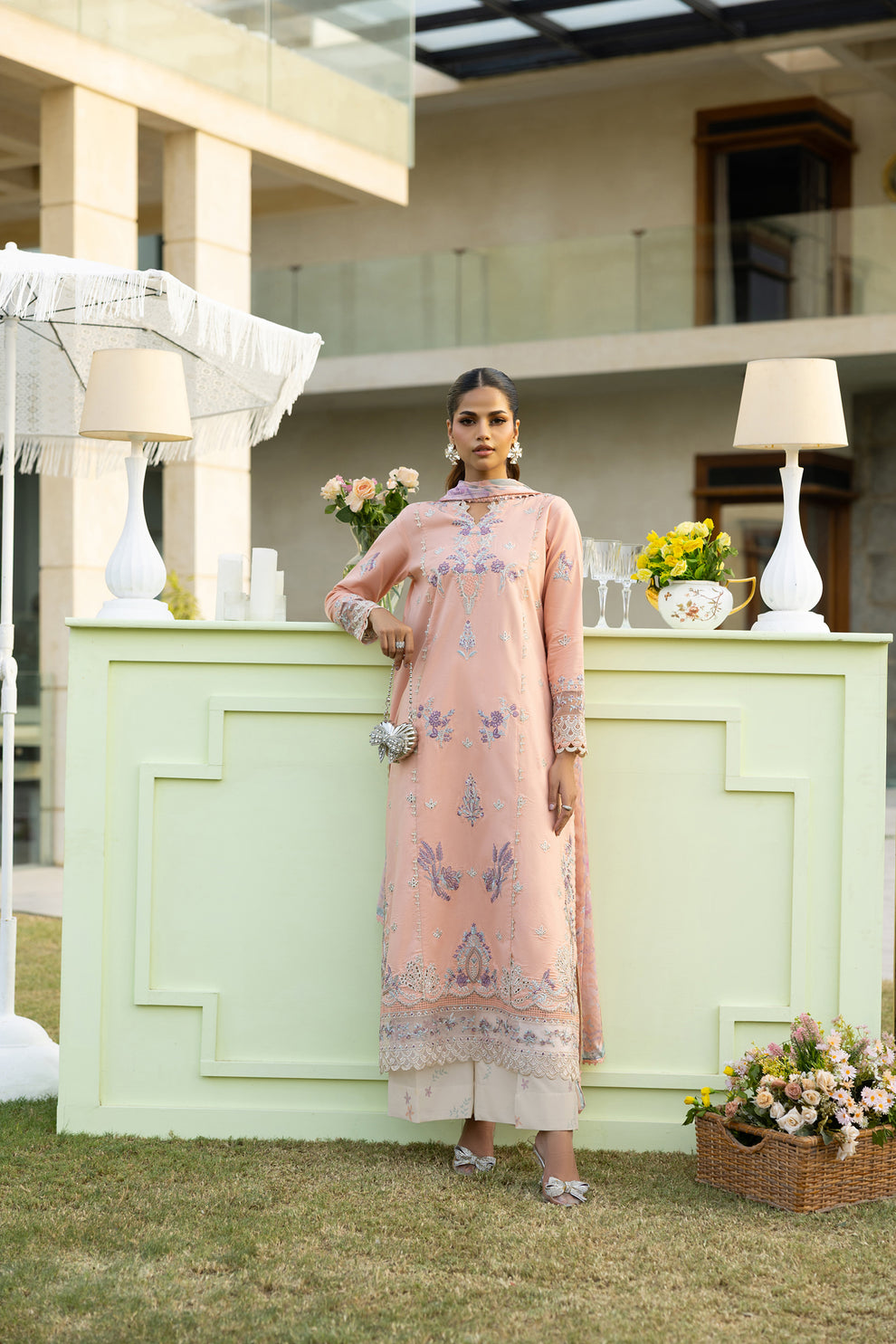 Florent | Eid Collection | FEF - 4A - by - Libasekhas UK - Registered Vendor of : Florent - 100% Original Designer Dresss