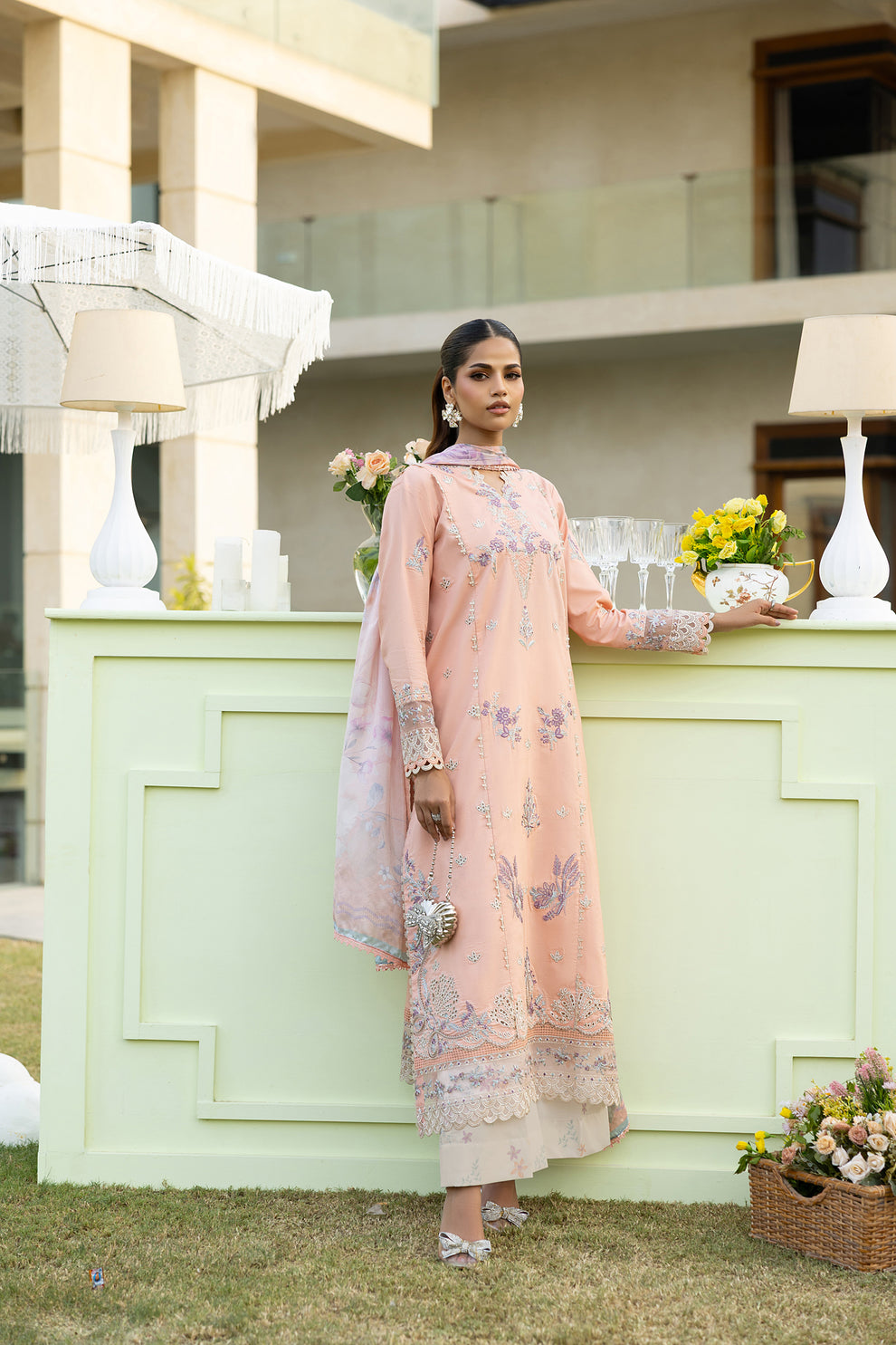 Florent | Eid Collection | FEF - 4A - by - Libasekhas UK - Registered Vendor of : Florent - 100% Original Designer Dresss