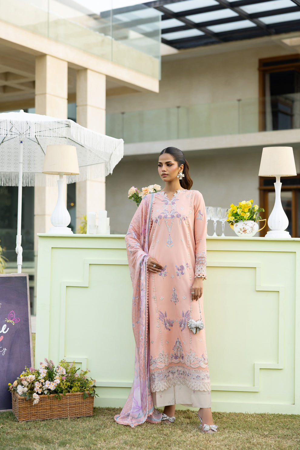 Florent | Eid Collection | FEF - 4A - by - Libasekhas UK - Registered Vendor of : Florent - 100% Original Designer Dresss