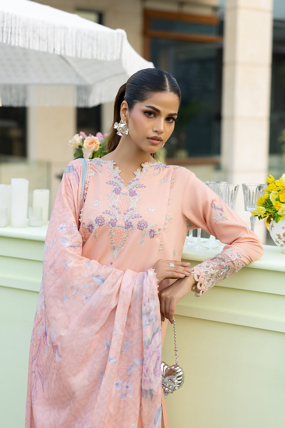 Florent | Eid Collection | FEF - 4A - by - Libasekhas UK - Registered Vendor of : Florent - 100% Original Designer Dresss