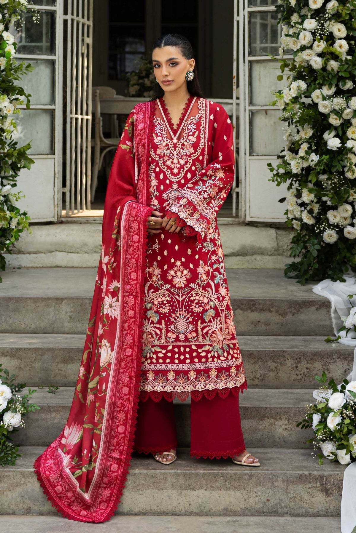 Akbar Aslam | Elaria RTW Lawn 26 | Amara - by Libasekhas UK - Registered Vendor of : Akbar Aslam - 100% Original Designer Dress
