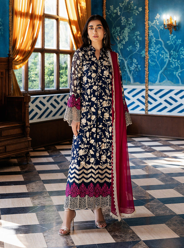 Zainab Chottani | Ramadan Edit 25 | Midnight Muse - by - Libasekhas UK - Registered Vendor of : Zainab Chottani - 100% Original Designer Dresss