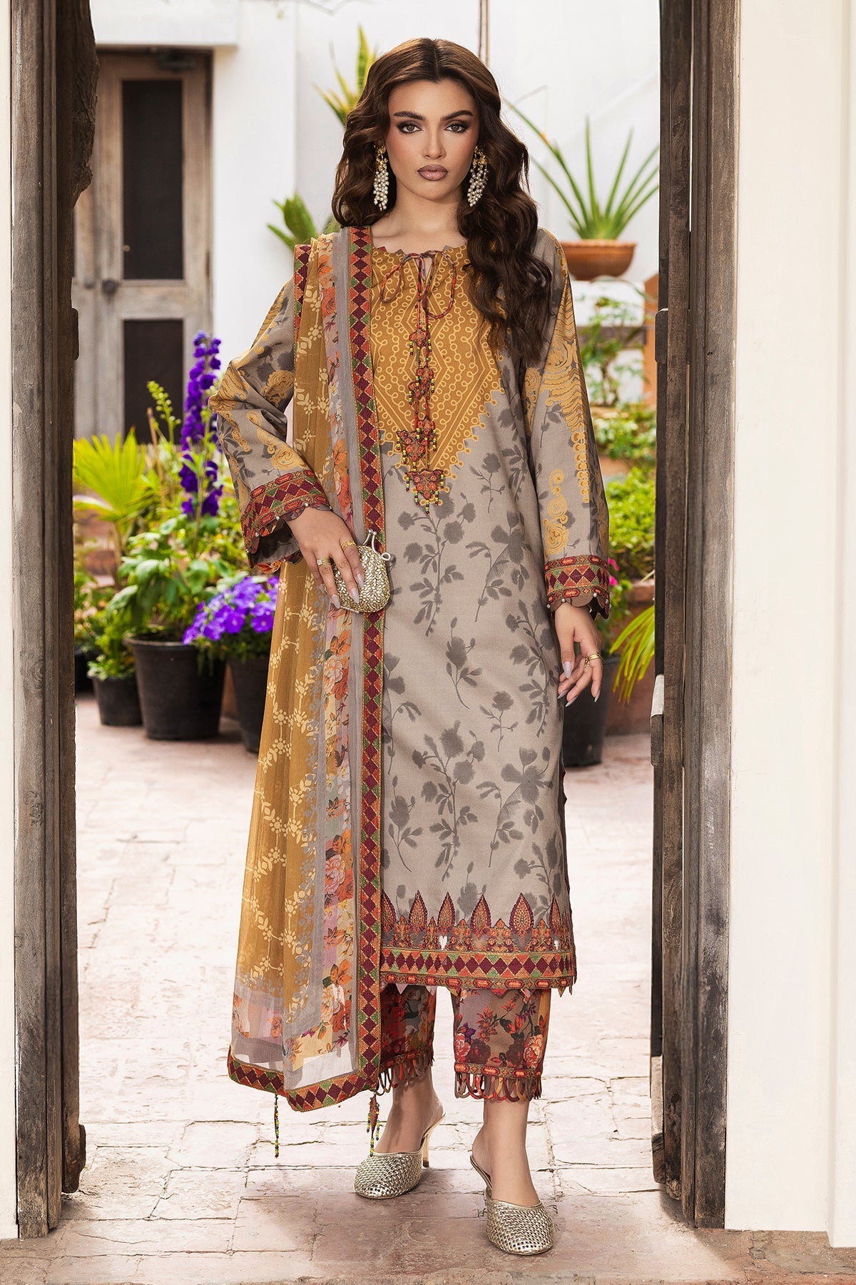Charizma | Andaaz Lawn 26 | CAD6-02 - by Libasekhas UK - Registered Vendor of : Charizma - 100% Original Designer Dress