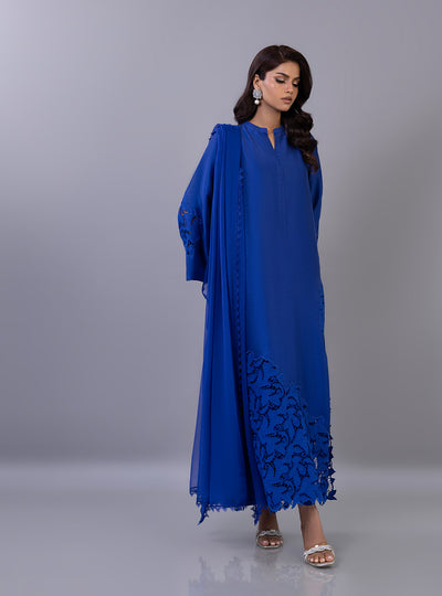 Zainab Chottani | Ramadan Edit 26 | Cobalt Luxe - by Libasekhas UK - Registered Vendor of : Zainab Chottani - 100% Original Designer Dress