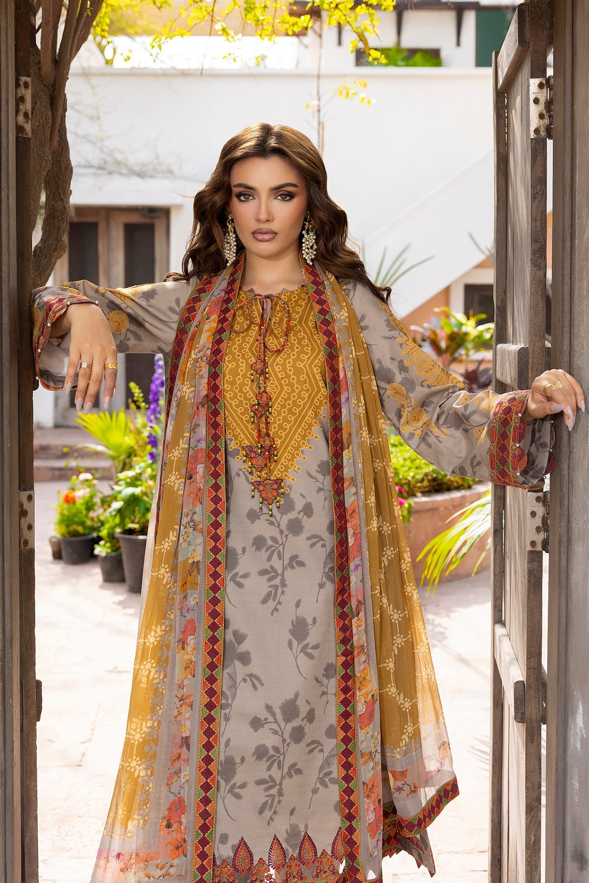 Charizma | Andaaz Lawn 26 | CAD6-02 - by Libasekhas UK - Registered Vendor of : Charizma - 100% Original Designer Dress