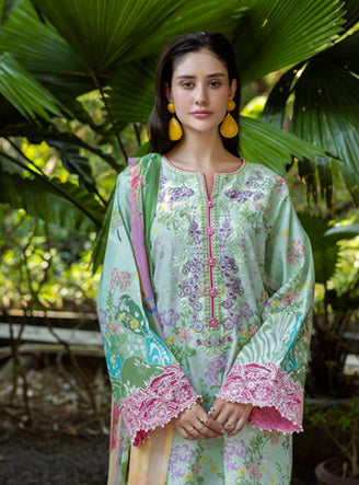 Roheenaz | Ethereal Bloom Lawn 25 | Ivara - by - Libasekhas UK - Registered Vendor of : Roheenaz - 100% Original Designer Dresss