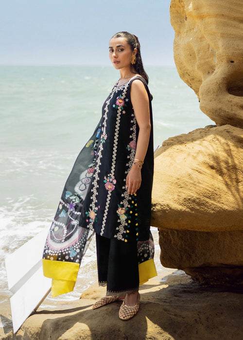 Sadaf Fawad Khan | Siraa Lawn 25 | Luna - by - Libasekhas UK - Registered Vendor of : Sadaf Fawad Khan - 100% Original Designer Dresss