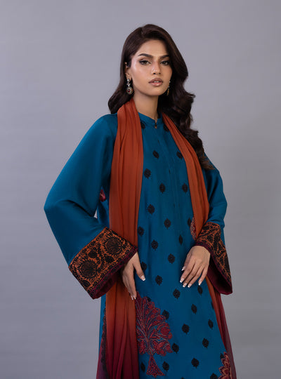 Zainab Chottani | Ramadan Edit 26 | Ember Azure - by Libasekhas UK - Registered Vendor of : Zainab Chottani - 100% Original Designer Dress